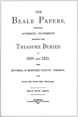 250px-Beale_Papers